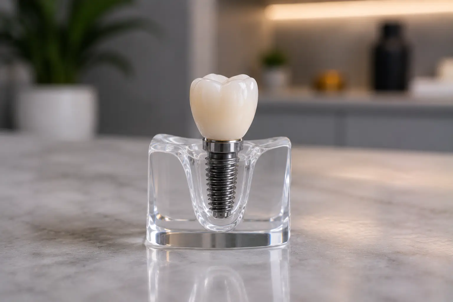 Single dental implant in Ivanhoe